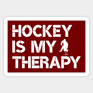 Hockey is my therapy Magnet